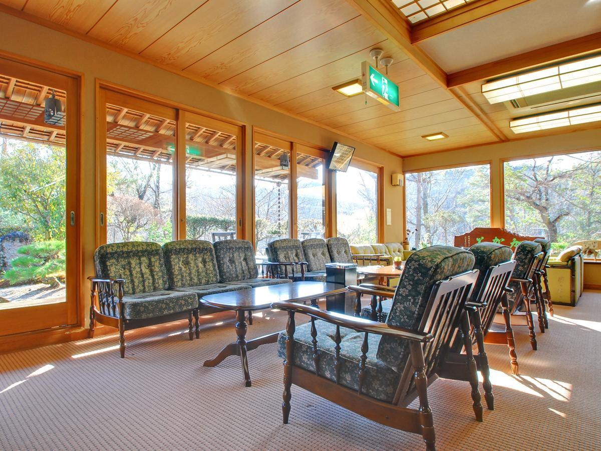 Kagami Hotel Shimojomura Bagian luar foto