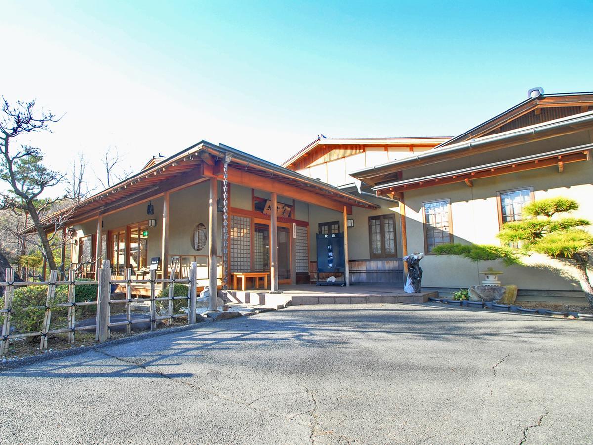 Kagami Hotel Shimojomura Bagian luar foto