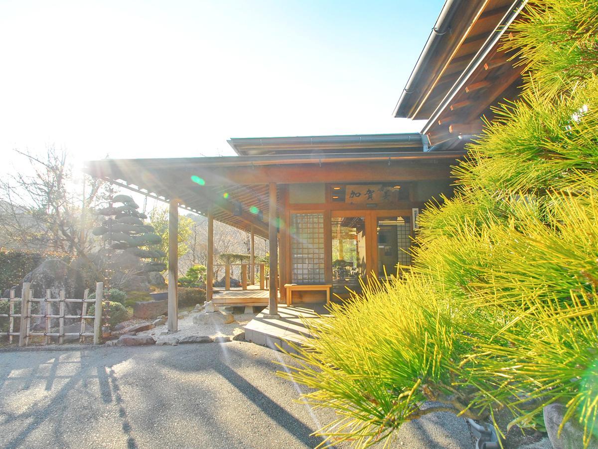 Kagami Hotel Shimojomura Bagian luar foto